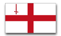 This is the London version of the English Flag